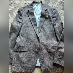 Mens Stafford 40R blazer. Charcoal.gray color. Like new.